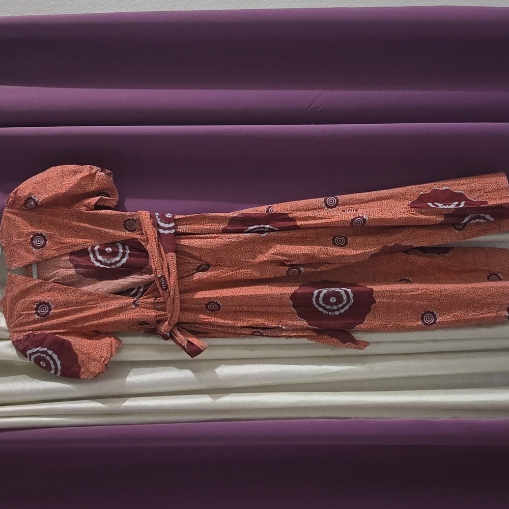 Ulla Johnson Rust and Burgundy Maxi Skirt - Picture 8 of 11